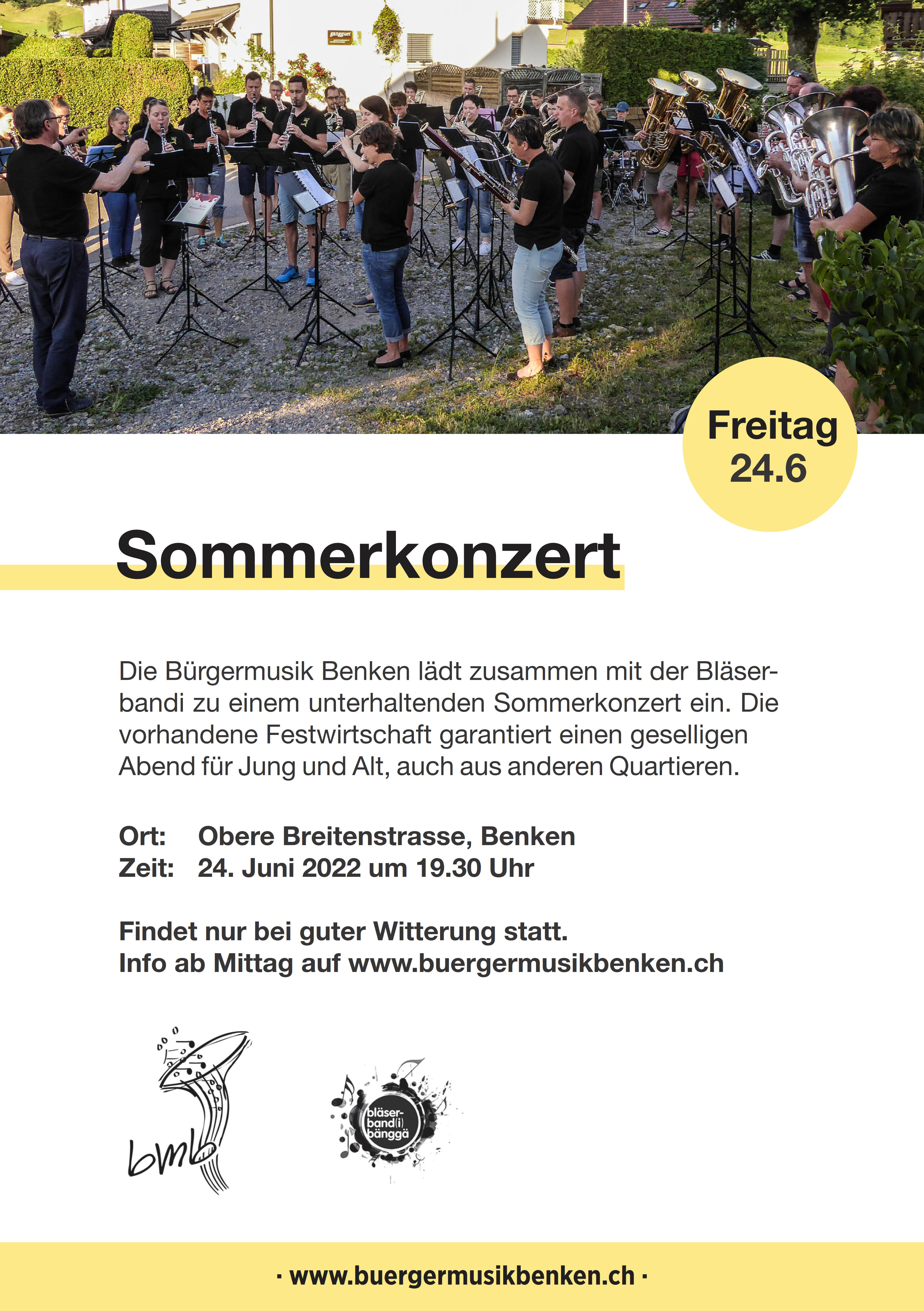 Sommerkonzert Obere Breitenstrasse